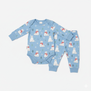 Conjunto de Oso Polar para Bebé